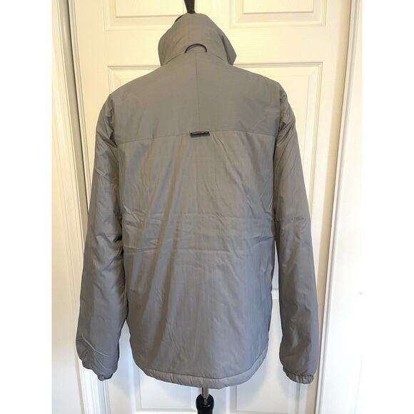 Men’s Columbia Puffer Jacket Gray Size Large | Clean | Gray Lined Coat | Ski - Picture 6 of 8